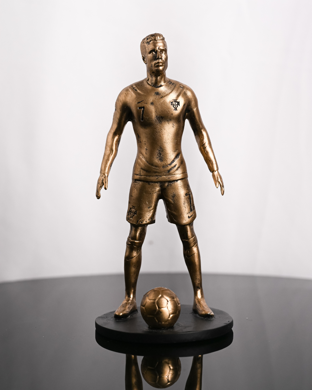 Football Player Resin Figure