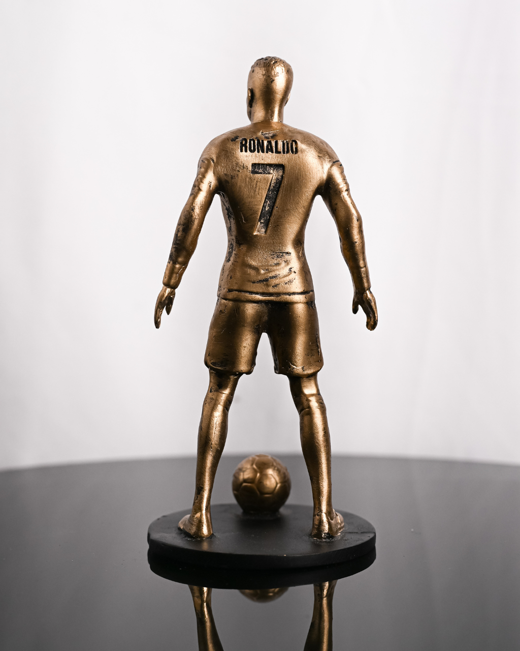Football Player Resin Figure