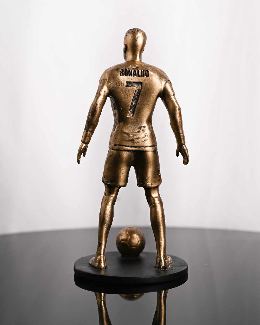 Football Player Resin Figure