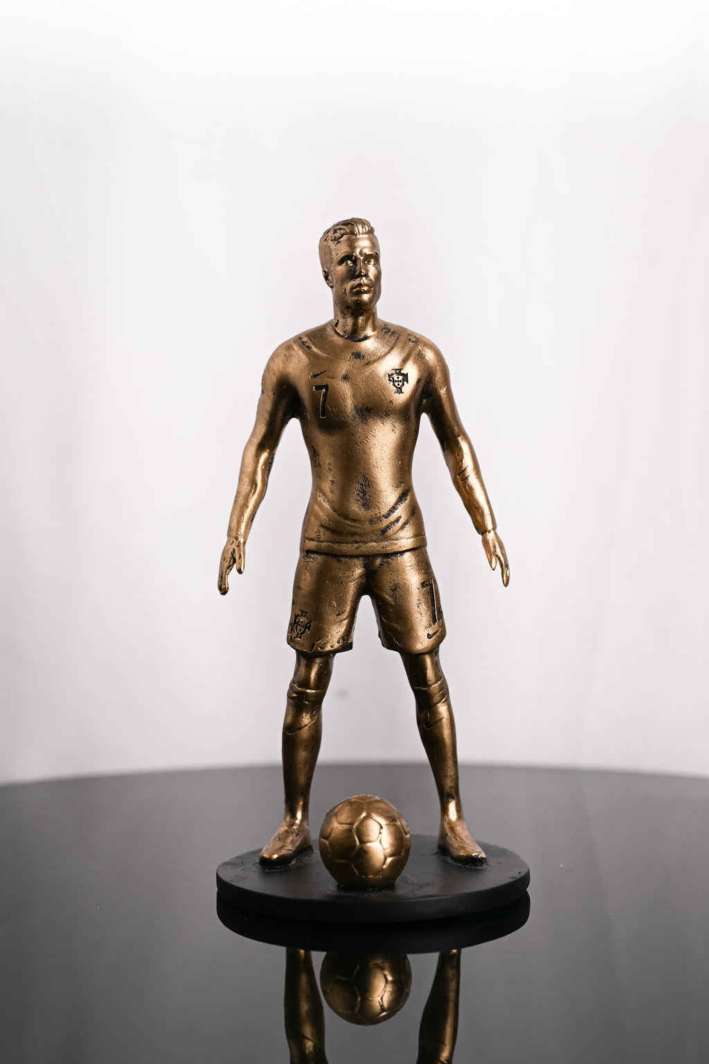 Football Player Resin Figure