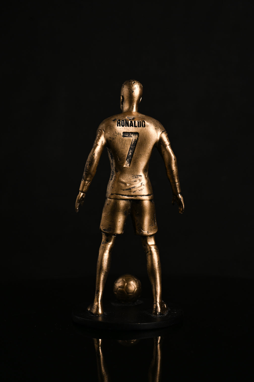 Football Player Resin Figure