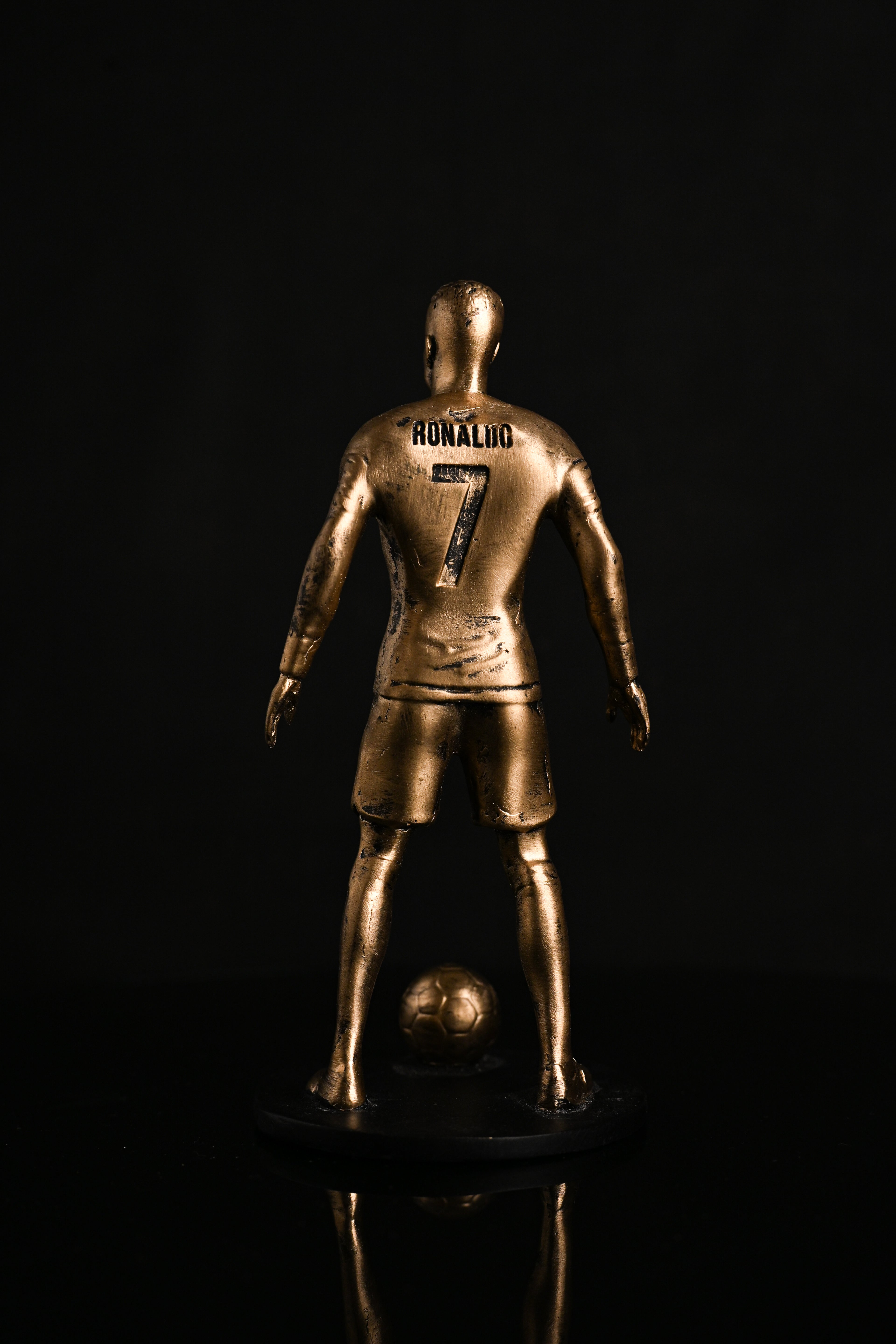Football Player Resin Figure