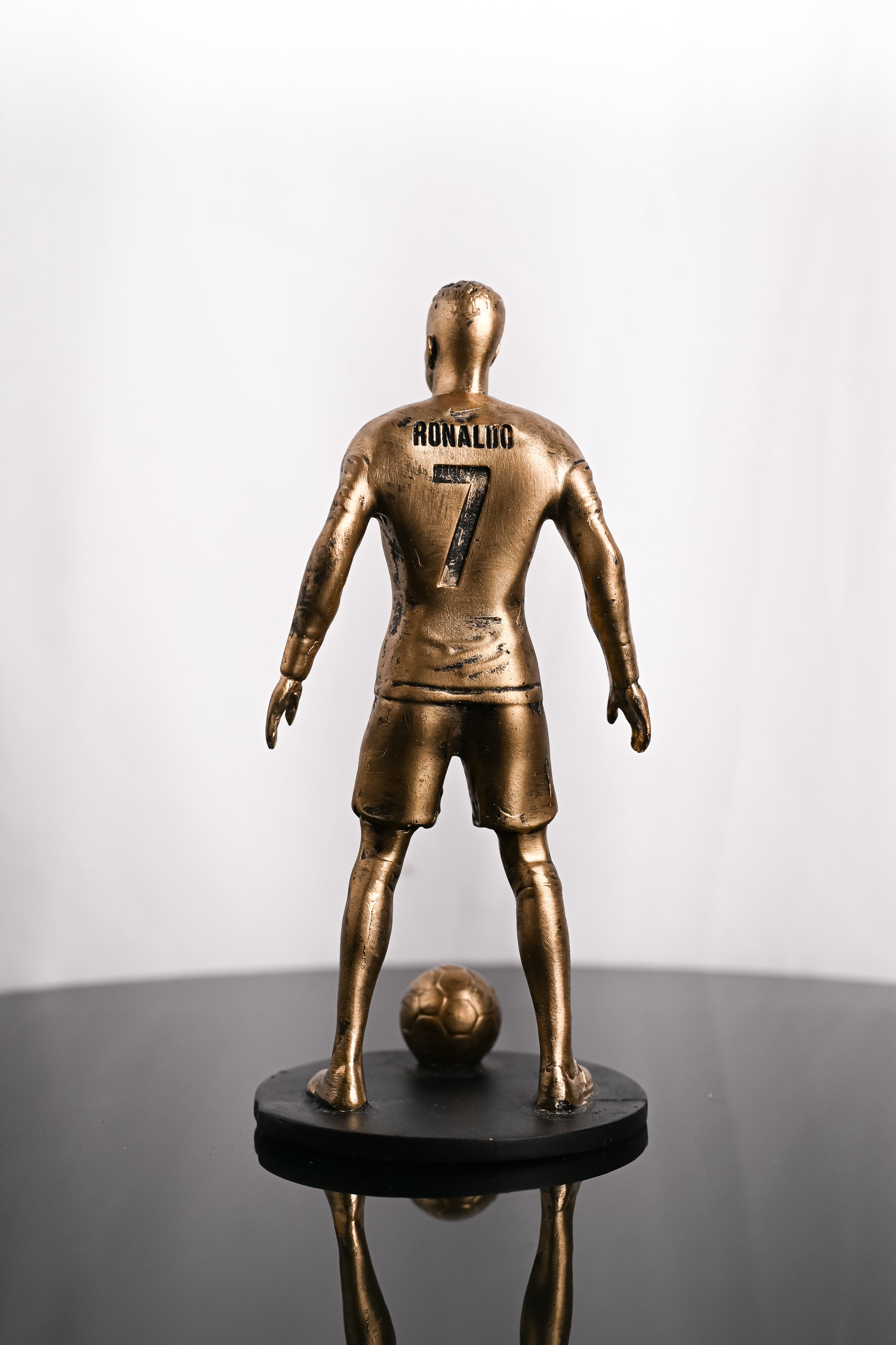 Football Player Resin Figure
